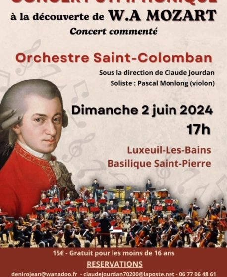 Concert symphonique à la découverte de Mozart