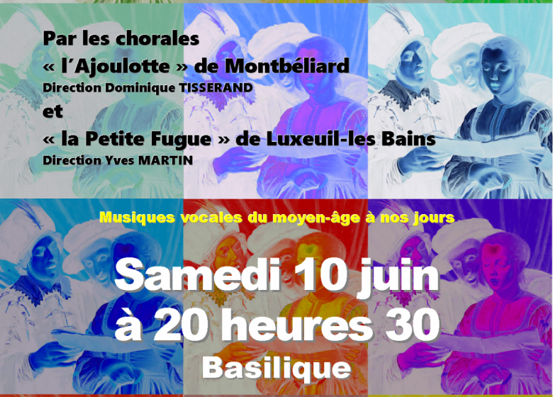 Concert : 2 chœurs pour le printemps